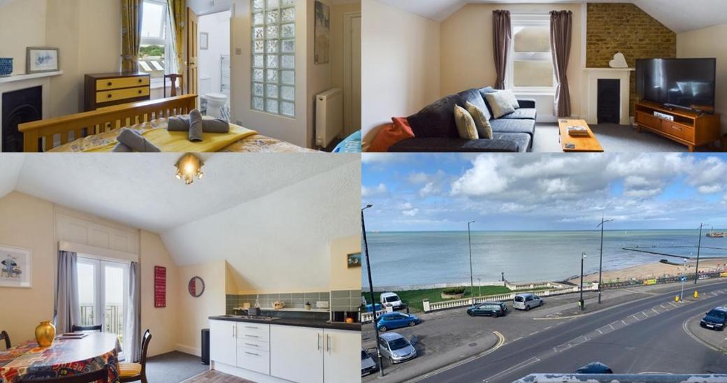 Flat, Amazing Balcony Sea View, Bike Store, With Sun Deck Margate Exterior foto